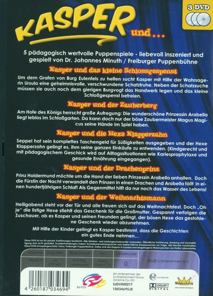 Produktbild: Kasper Geschichten [3 DVDs]