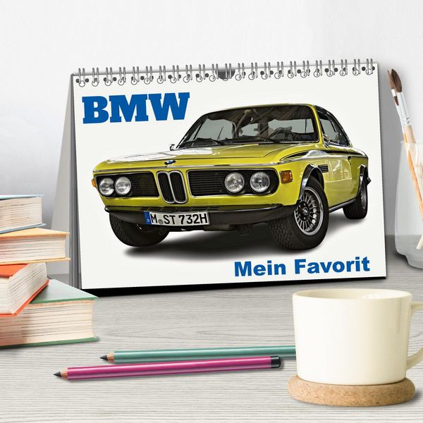 Produktbild: BMW Mein Favorit (Tischkalender 2026 DIN A5 quer), CALVENDO Monatskalender