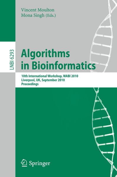Produktbild: Algorithms in Bioinformatics