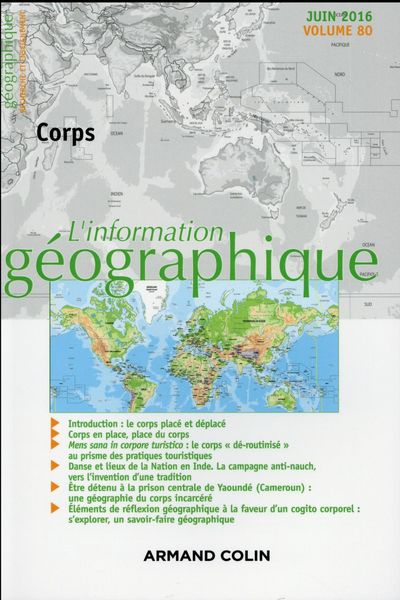 Produktbild: L information geographique 2 2016