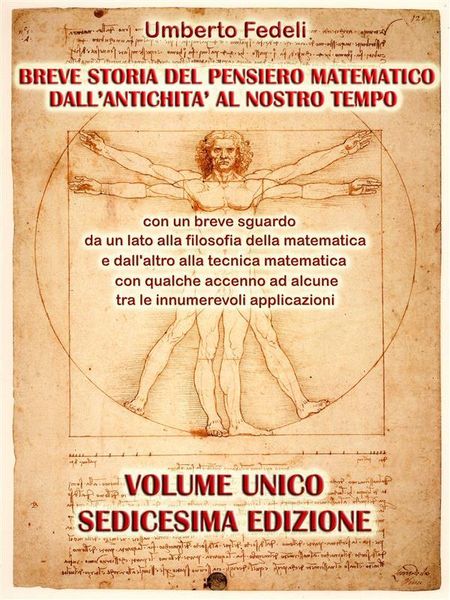Produktbild: Breve storia del pensiero matematico dall'antichit&agrave; al nostro tempo