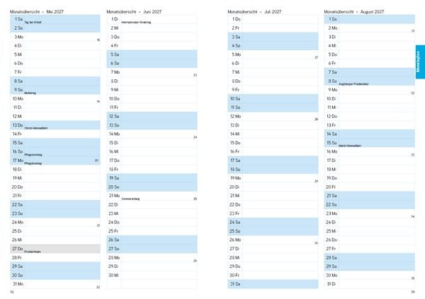 Produktbild: Lehrerkalender - Planer f&uuml;r Lehrerinnen und Lehrer 2026/27