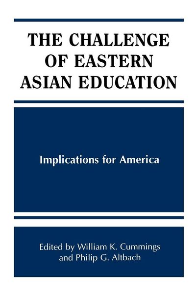 Produktbild: The Challenge of Eastern Asian Education