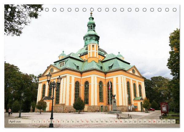 Produktbild: Jelenia G&oacute;ra - Ein Stadtspaziergang in Hirschberg (Tischkalender 2026 DIN A5 quer), CALVENDO Monatskalender