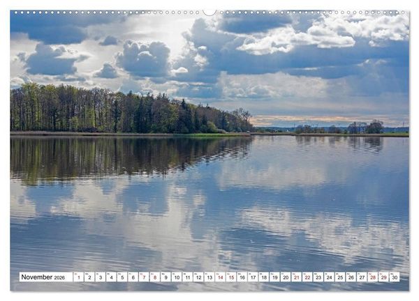 Produktbild: Angeln - Landschaft zwischen Schlei und Flensburger F&ouml;rde (hochwertiger Premium Wandkalender 2026 DIN A2 quer), Kunstdruck in Hochglanz