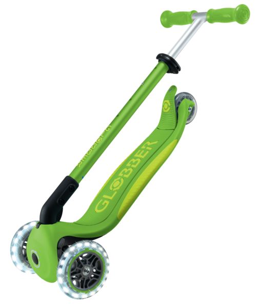 Produktbild: GLOBBER ELITE LIGHTS gr&uuml;n, mit Leuchtrollen