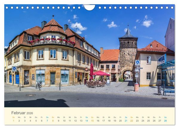 Produktbild: Lichtenfels - die Deutsche Korbstadt (Wandkalender 2026 DIN A4 quer), CALVENDO Monatskalender