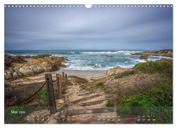 Produktbild: Traumstra&szlig;e Kaliforniens - California Highway No.1 (Wandkalender 2026 DIN A3 quer), CALVENDO Monatskalender