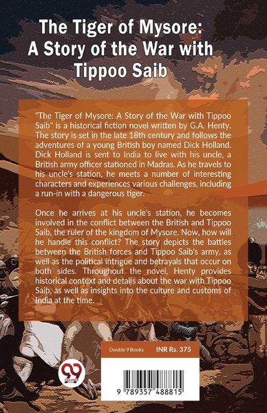Produktbild: The Tiger of Mysore: A Story of the War with Tippoo Saib