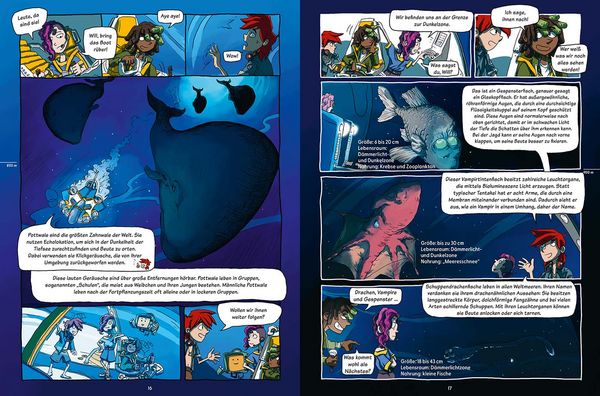 Produktbild: WAS IST WAS Comic - Tiefsee
