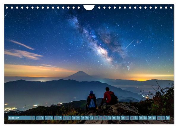 Produktbild: Die Sehnsucht nach den Sternen (Wandkalender 2027 DIN A4 quer), CALVENDO Monatskalender