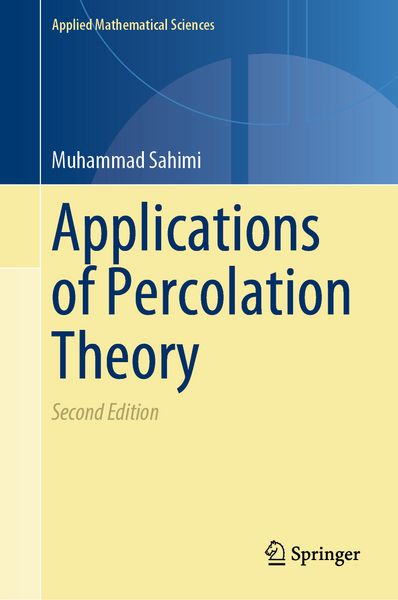 Produktbild: Applications of Percolation Theory