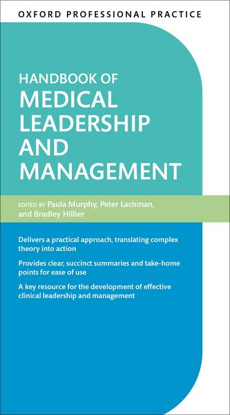 Produktbild: Oxford Professional Practice: Handbook of Medical Leadership and Management