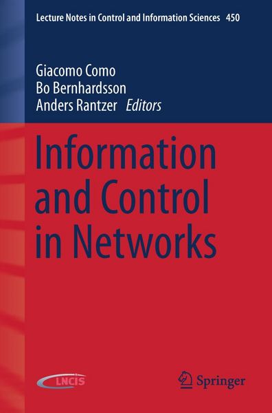 Produktbild: Information and Control in Networks
