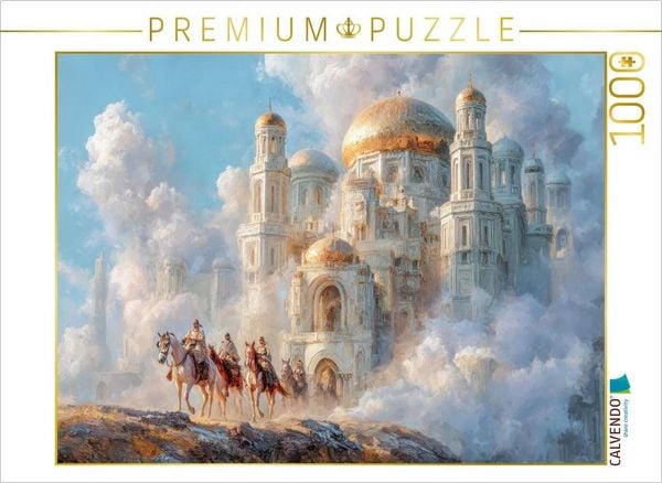 CALVENDO Puzzle Märchenschlösser | 1000 Teile Lege-Größe 64x48cm Foto-Puzzle für glückliche Stunden