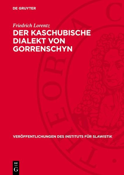 Produktbild: Der Kaschubische Dialekt von Gorrenschyn