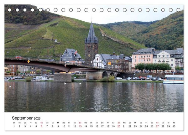 Produktbild: Bernkastel-Kues an der Mosel (Tischkalender 2026 DIN A5 quer), CALVENDO Monatskalender