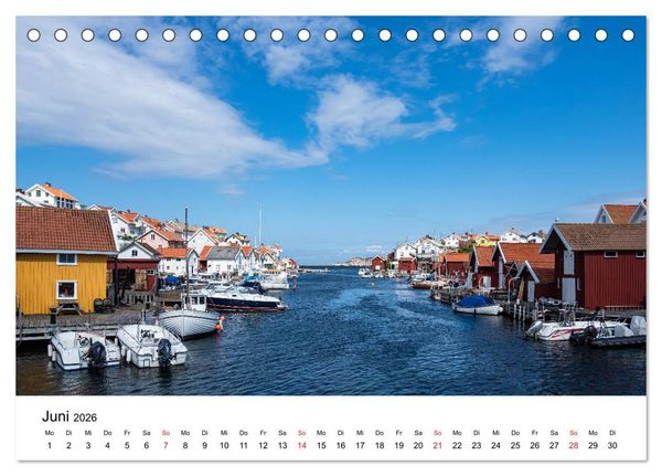 Produktbild: Westk&uuml;ste in Schweden (Tischkalender 2026 DIN A5 quer), CALVENDO Monatskalender