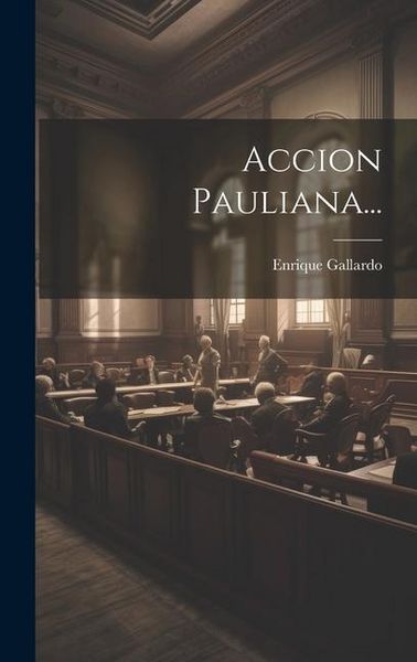 Produktbild: Accion Pauliana...