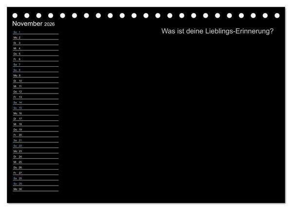 Produktbild: Mein Pers&ouml;nlicher Kalender (Tischkalender 2026 DIN A5 quer), CALVENDO Monatskalender