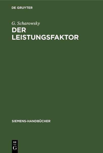 Produktbild: Der Leistungsfaktor