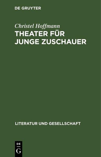Produktbild: Theater f&uuml;r junge Zuschauer