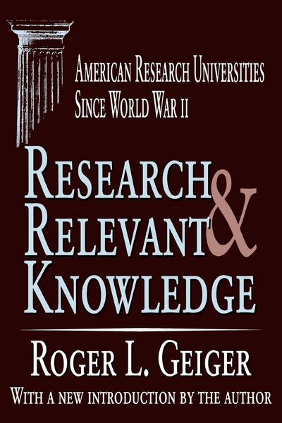 Produktbild: Research and Relevant Knowledge