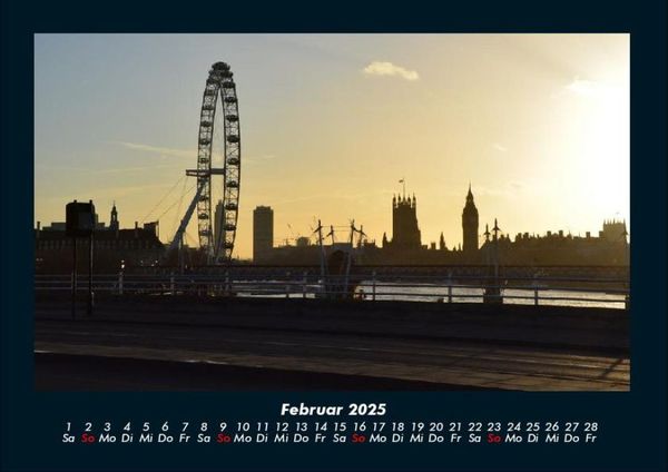Produktbild: London - Impressionen 2025 Fotokalender DIN A4