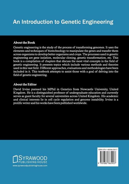Produktbild: An Introduction to Genetic Engineering