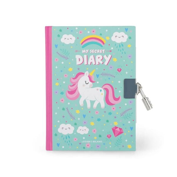 Produktbild: Legami Geheimes Tagebuch mit Vorh&auml;ngeschloss - My Secret Diary - Einhorn