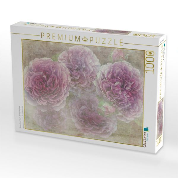 Produktbild: CALVENDO Puzzle Romantische Rosen - Shabby Chic Style | 1000 Teile Lege-Gr&ouml;&szlig;e 64x48cm Foto-Puzzle f&uuml;r gl&uuml;ckliche Stunden