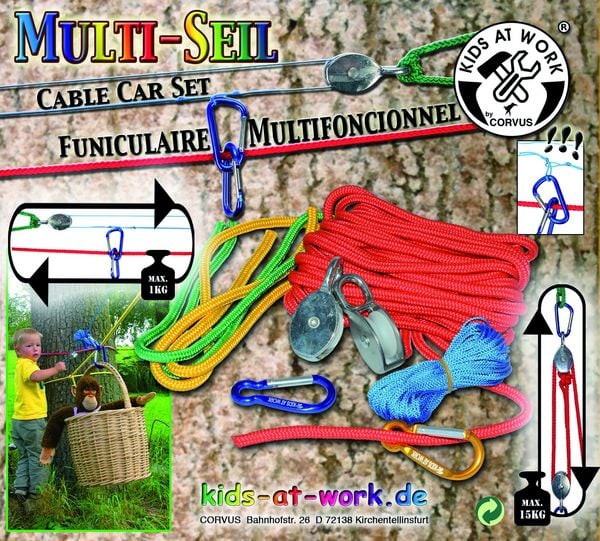Produktbild: Kids at work: Multi-Set f&uuml;r Seilbahn