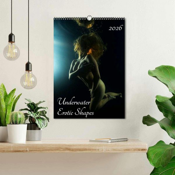 Produktbild: Underwater Erotic Shapes (Wall Calendar 2026 DIN A3 portrait), CALVENDO 12 Month Wall Calendar