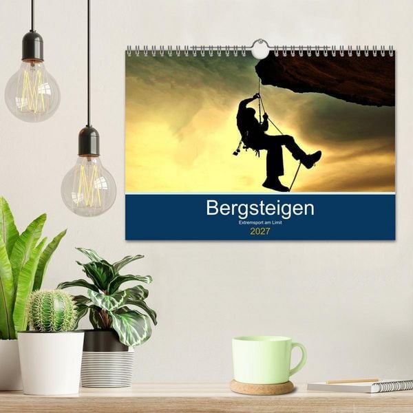 Produktbild: Bergsteigen - Extremsport am Limit (Wandkalender 2027 DIN A4 quer), CALVENDO Monatskalender