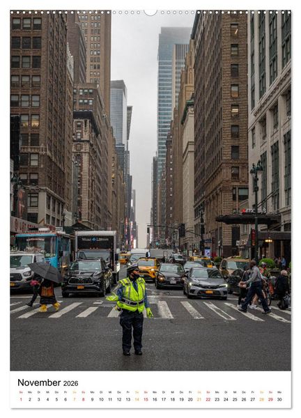 Produktbild: New York, Facetten einer Stadt (Wandkalender 2026 DIN A2 hoch), CALVENDO Monatskalender