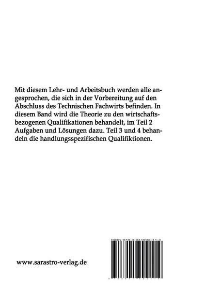 Produktbild: Technischer Fachwirt - Das pr&uuml;fungsrelevante Wissen