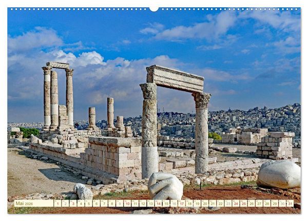 Produktbild: Urlaub in JORDANIEN (Wandkalender 2026 DIN A2 quer), CALVENDO Monatskalender