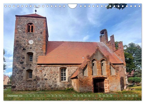Produktbild: Brandenburg - Sch&ouml;ne Ausflugsziele n&ouml;rdlich von Berlin (Wandkalender 2026 DIN A4 quer), CALVENDO Monatskalender