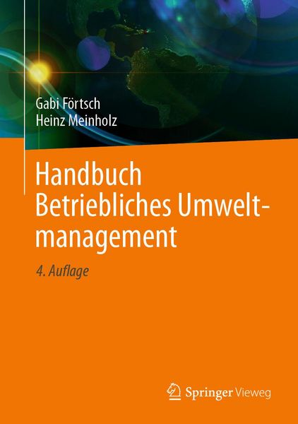 Produktbild: Handbuch Betriebliches Umweltmanagement