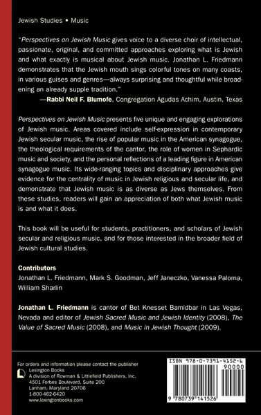 Produktbild: Perspectives on Jewish Music