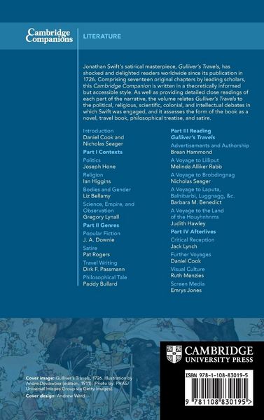 Produktbild: The Cambridge Companion to Gulliver's Travels