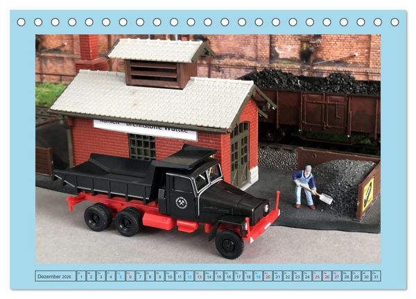 Produktbild: DDR Modellautos im Fokus (Tischkalender 2026 DIN A5 quer), CALVENDO Monatskalender