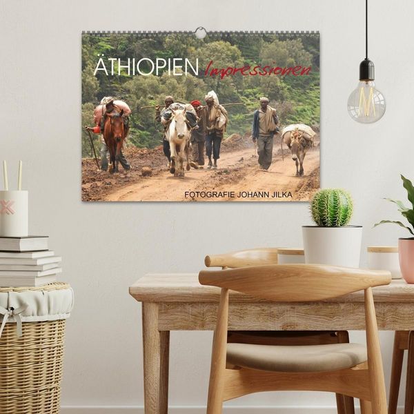 Produktbild: &Auml;thiopien Impressionen (Wandkalender 2026 DIN A3 quer), CALVENDO Monatskalender