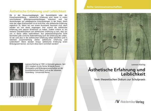 Produktbild: &Auml;sthetische Erfahrung und Leiblichkeit