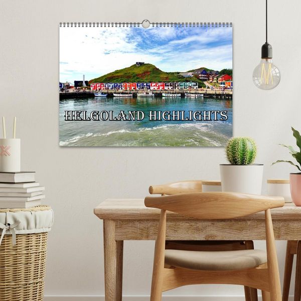 Produktbild: Helgoland Highlights (Wandkalender 2026 DIN A3 quer), CALVENDO Monatskalender