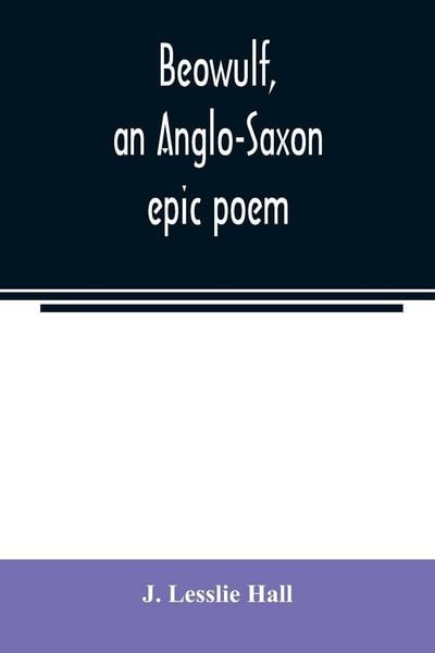 Produktbild: Beowulf, an Anglo-Saxon epic poem