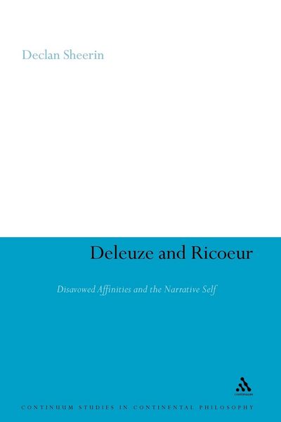 Produktbild: Deleuze and Ricoeur