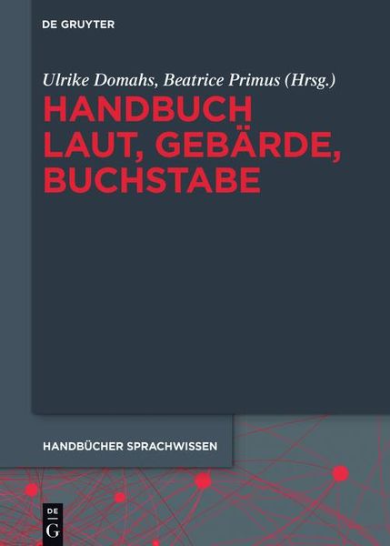 Produktbild: Handbuch Laut, Geb&auml;rde, Buchstabe