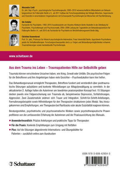Produktbild: Psychoedukation bei posttraumatischen St&ouml;rungen