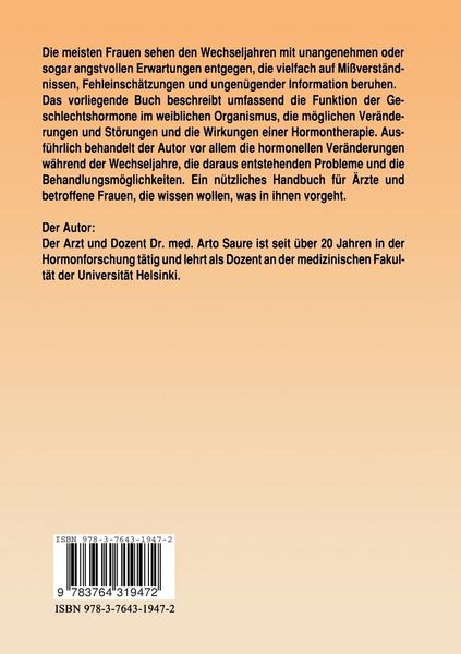 Produktbild: Die Wechseljahre der Frau